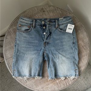 Free People FP Movement Denim Shorts (Size S/24)